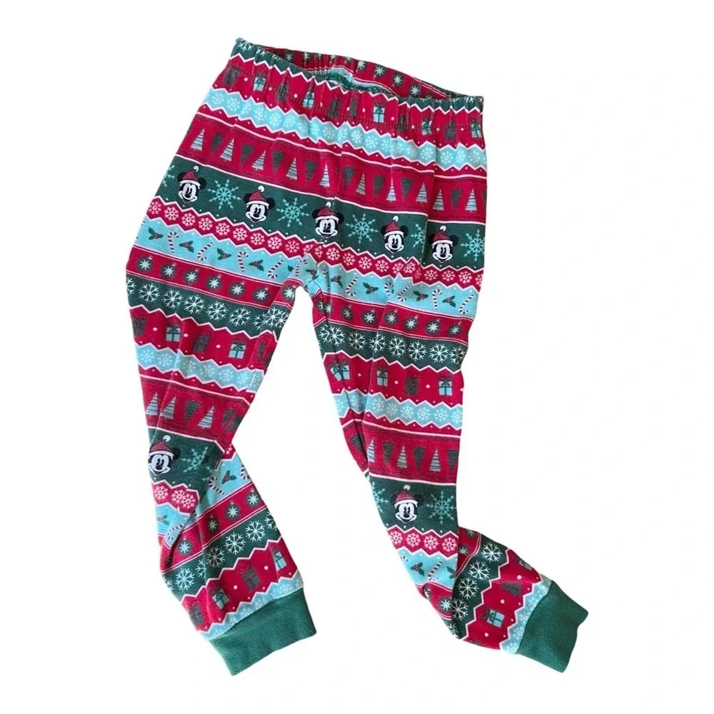 DISNEY Mickey Mouse Fair Isle Pajama Pants